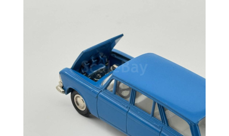 0250) Москвич 427 синий цвет, масштабная модель, scale43