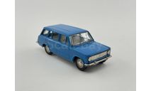 0254) Волжский 2102 синий, масштабная модель, scale43