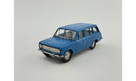 0254) Волжский 2102 синий, масштабная модель, scale43