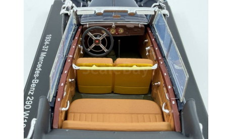 Mercedes-Benz 290 W18 lang Cabriolet D (open) 1933-36, EMEU43043J, масштабная модель, scale43