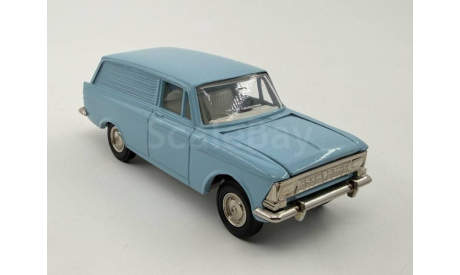 0038) Москвич 433 голубой цвет, масштабная модель, scale43