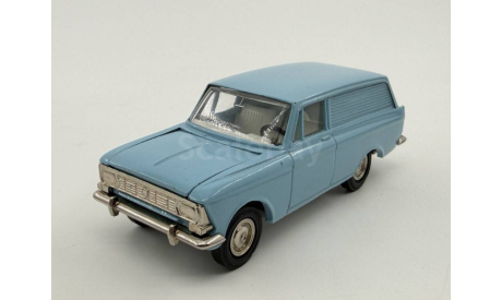 0038) Москвич 433 голубой цвет, масштабная модель, scale43
