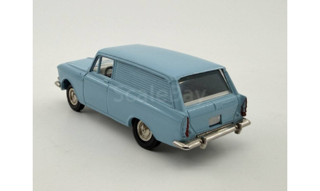 0038) Москвич 433 голубой цвет, масштабная модель, scale43
