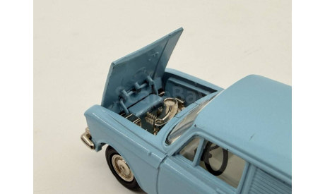 0038) Москвич 433 голубой цвет, масштабная модель, scale43