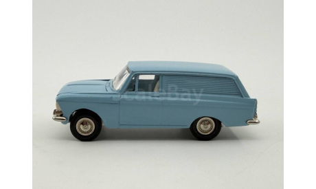 0038) Москвич 433 голубой цвет, масштабная модель, scale43