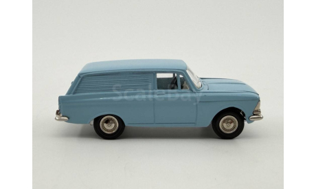 0038) Москвич 433 голубой цвет, масштабная модель, scale43