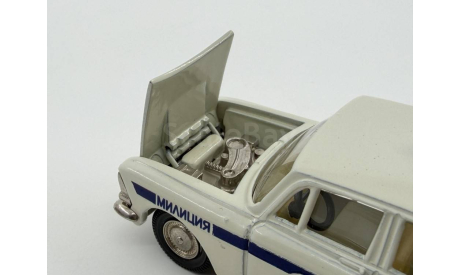 0093) Москвич 408 Милиция(конверсия), масштабная модель, scale43