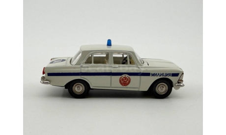 0093) Москвич 408 Милиция(конверсия), масштабная модель, scale43