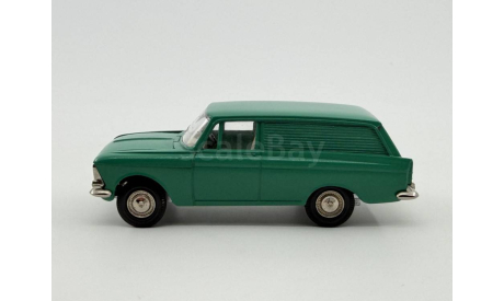 0118) Москвич 433 зелёный цвет, масштабная модель, scale43