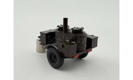 Прицеп полевая кухня хаки, запчасти для масштабных моделей, scale43