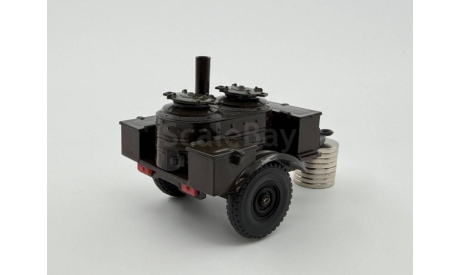 Прицеп полевая кухня хаки, запчасти для масштабных моделей, scale43