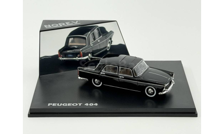 Peugeot 404 black арт.474401, масштабная модель, scale43