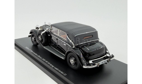 Mercedes-Benz 290 W18 lang Cabriolet D(closed) 1933-36, EMEU43043K, масштабная модель, scale43
