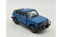 0131)Волжский 21213 Нива Кабриолет, синий, масштабная модель, scale43