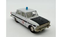 0132) Москвич 412 Милиция, масштабная модель, scale43