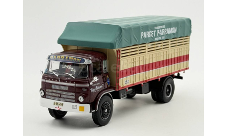 Barreiros Super Azor Gran Ruta 1966 Transportes PARCET PARRAMON brown beige, масштабная модель, scale43