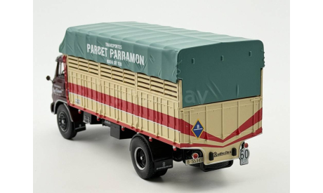 Barreiros Super Azor Gran Ruta 1966 Transportes PARCET PARRAMON brown beige, масштабная модель, scale43
