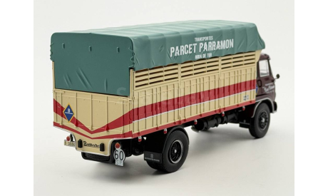 Barreiros Super Azor Gran Ruta 1966 Transportes PARCET PARRAMON brown beige, масштабная модель, scale43