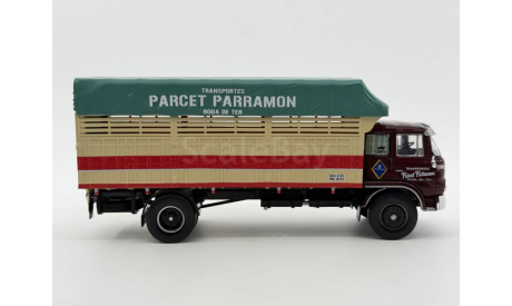 Barreiros Super Azor Gran Ruta 1966 Transportes PARCET PARRAMON brown beige, масштабная модель, scale43