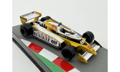 RENAULT RS10 - 1979 / Jean-Pierre Jabouille, масштабная модель, scale43