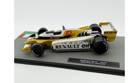 RENAULT RS10 - 1979 / Jean-Pierre Jabouille, масштабная модель, scale43