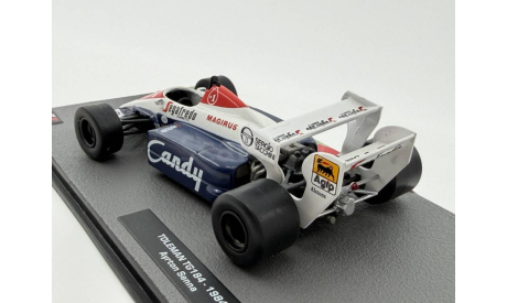 TOLEMAN TG184 - 1984 / Ayrton Senna, масштабная модель, scale43