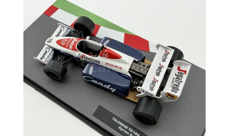 TOLEMAN TG184 - 1984 / Ayrton Senna, масштабная модель, scale43