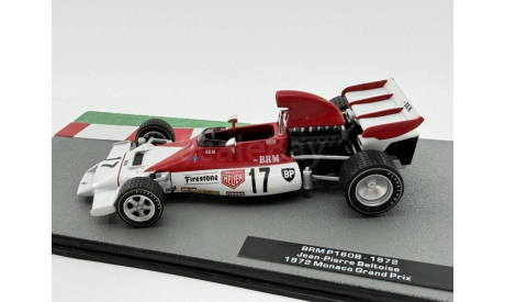 BRM P160B 1972 Jean-Pierre Beltoise, Formula 1 Auto Collection 26, масштабная модель, scale43