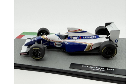Williams FW16-1994 Damon Hill, Formula 1 Auto Collection 22, масштабная модель, scale43