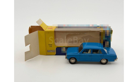 0003) Волжский 2101 Синий цвет, масштабная модель, scale43