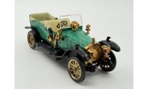 0191) Руссо-Балт C 24-40 А-22 Малахитовый, масштабная модель, scale43, Руссо Балт