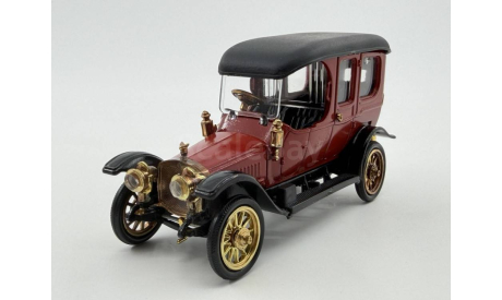 0189) Руссо Балт 1912г. Коричнево-малиновый, масштабная модель, scale43
