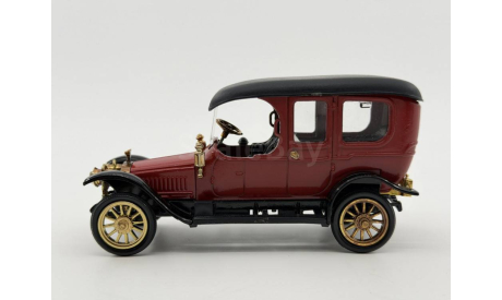 0189) Руссо Балт 1912г. Коричнево-малиновый, масштабная модель, scale43