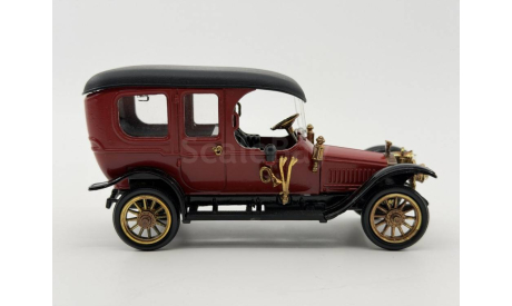 0189) Руссо Балт 1912г. Коричнево-малиновый, масштабная модель, scale43