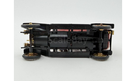 0189) Руссо Балт 1912г. Коричнево-малиновый, масштабная модель, scale43