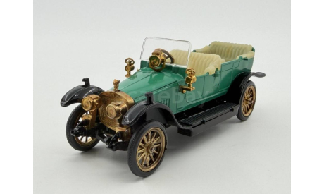 0191) Руссо-Балт C 24-40 А-22 Малахитовый, масштабная модель, scale43, Руссо Балт