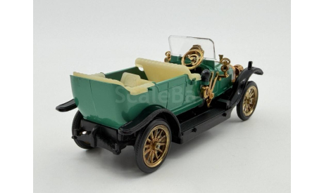 0191) Руссо-Балт C 24-40 А-22 Малахитовый, масштабная модель, scale43, Руссо Балт