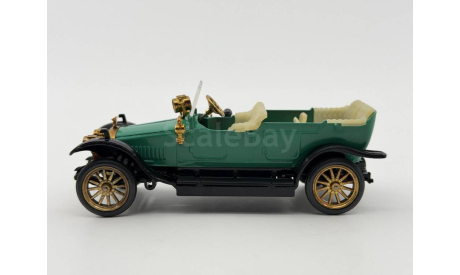 0191) Руссо-Балт C 24-40 А-22 Малахитовый, масштабная модель, scale43, Руссо Балт