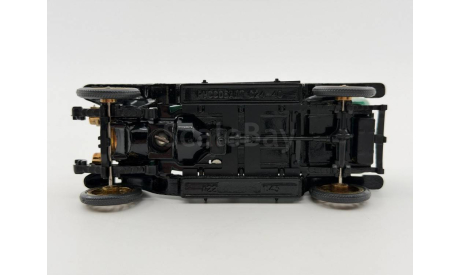 0191) Руссо-Балт C 24-40 А-22 Малахитовый, масштабная модель, scale43, Руссо Балт