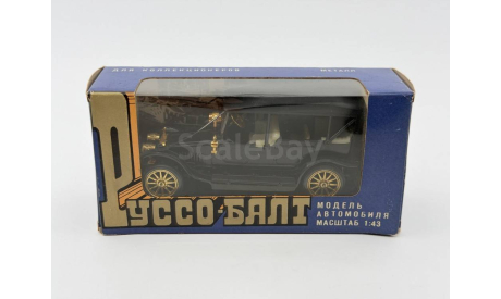 0192) Руссо-Балт C 24-40 А-22 черный, масштабная модель, scale43, Руссо Балт