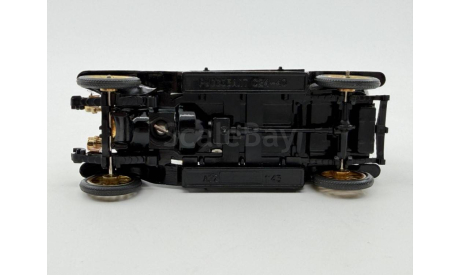 0192) Руссо-Балт C 24-40 А-22 черный, масштабная модель, scale43, Руссо Балт