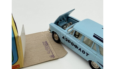 0120) Москвич 427 Аэрофлот, масштабная модель, scale43