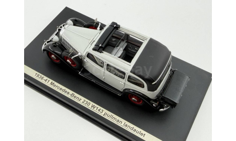 Mercedes-Benz 230 W143 pullman landaulet(top roof open), EMGEMB43002D, масштабная модель, scale43