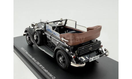 Mercedes-Benz 290 W18 lang Cabriolet D(open) 1933-36, EMEU43043G, масштабная модель, scale43