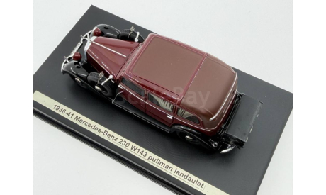 Mercedes-Benz 230 W143 pullman landaulet(fully closed), EMGEMB43002C, масштабная модель, scale43