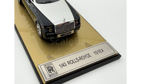 Rolls Royce 101EX black-silver, масштабная модель, scale43, Rolls-Royce