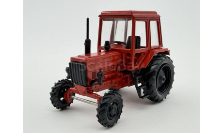 Трактор Беларусь МТЗ-82 СССР 1980 красный, масштабная модель, scale48