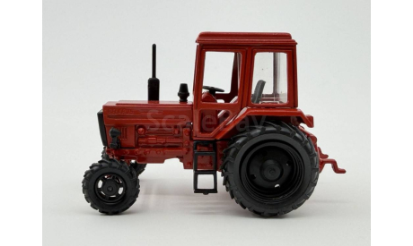 Трактор Беларусь МТЗ-82 СССР 1980 красный, масштабная модель, scale48