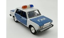 0070) Волжский 2107 ГАИ Москва, масштабная модель, scale43