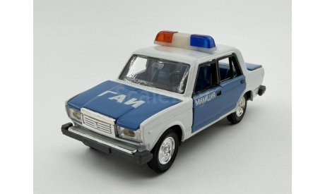 0070) Волжский 2107 ГАИ Москва, масштабная модель, scale43